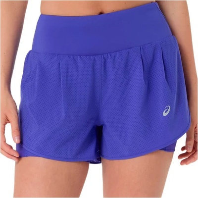 ASICS Дамски шорти за бягане Asics Women's Road 2-in-1 3, 5'' Short Running shorts - Cobalt Burst / Cobalt Burst - размер XS (112-2894-0411)