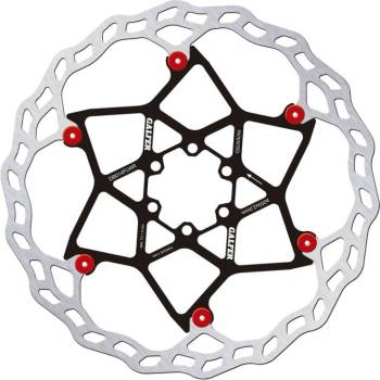 Galfer brzdový kotouč WAVE floating 203x2,0mm (červený) - 6 děr