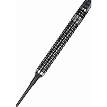 Sada soft šipek Winmau BLACK OUT 20g, 90% wolfram