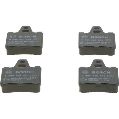 Sada brzdových destiček, kotoučová brzda BOSCH 0 986 460 958