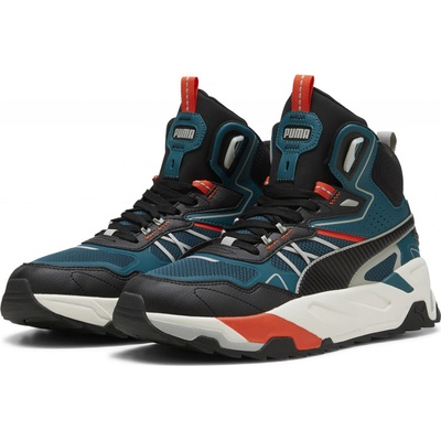 Puma trinity mid hybrid 39232705 Tyrkysová