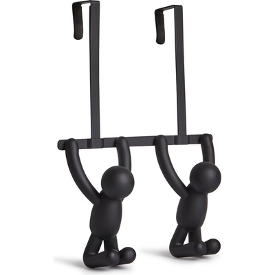 Umbra HK Limited Umbra Закачалка за врата buddy - двойна - цвят черен (umbra-1004260-040)