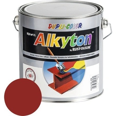 na kov Alkyton lesk 2,5L ohnivo červená