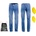 W-TEC Мото дънки W-TEC Shiquet син 5XL удължена дължина (14825-5XL)