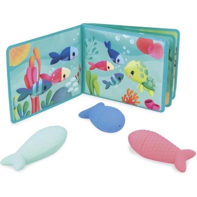 Janod Мека книжка с картинки за вода Морски свят