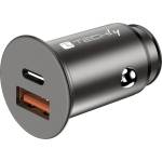 TECHLY IUSB2-CAR5-AC38W Автомобилно зарядно USB-C & USB-A 38W/3A 5-12V (IUSB2-CAR5-AC38W)
