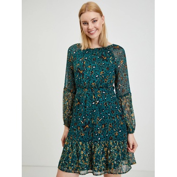 orsay Петроленосиня дамска рокля с десен ORSAY Orsay | Sin | ЖЕНИ | XS