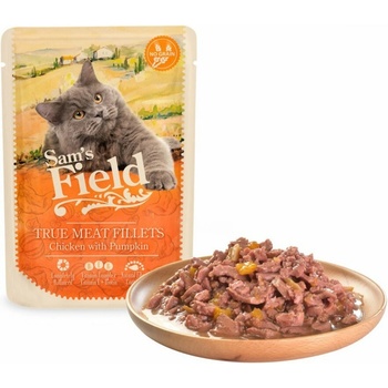 Sam´s Field True Meat Fillets Chicken with Pumpkin 85 g