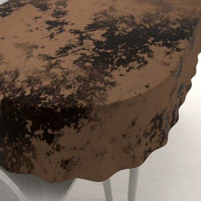 Biante Sametový oválný ubrus Diana DI-004 120x160cm