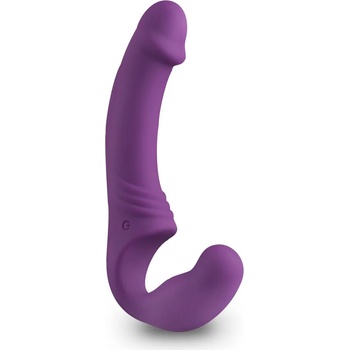 Image 1 of EasyToys Strapless Strap-On Vibrator Purple