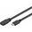 PremiumCord USB Cable PremiumCord USB-C - USB-C 1 m Black (ku31mf1)