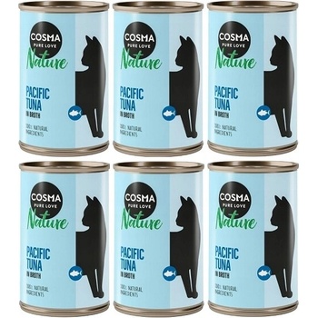 Cosma Nature tuniak pacifický 6 x 140 g