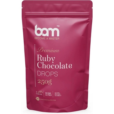 BAM Čokoláda rubínová 250 g