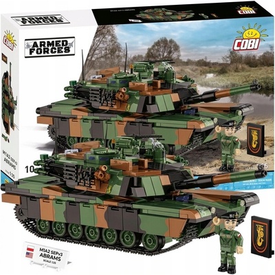 Cobi 2633 Armed Forces M1A2 Abrams SEPv3, 1:35, 1065 k, 1 f