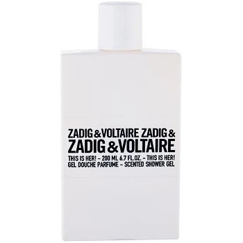 Zadig & Voltaire This Is Her! sprchový gél 200 ml