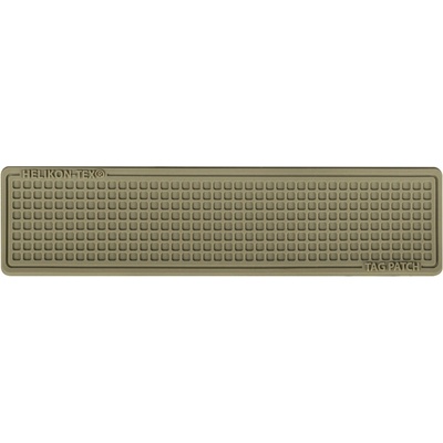 Helikon-Tex Nášivka pre personifikáciu velcro plastová 3 ks COYOTE
