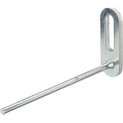 ALBERTS Hák pro děrované desky 4 mm, pozink
