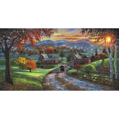 SunsOut - Puzzle Sleepy Hollow Farm panorama - 500 piese