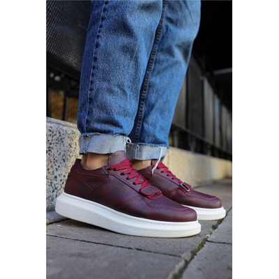 Chekich Унисекс обувки с връзки CH073 - Бордо #359581 (359581_Бордо)