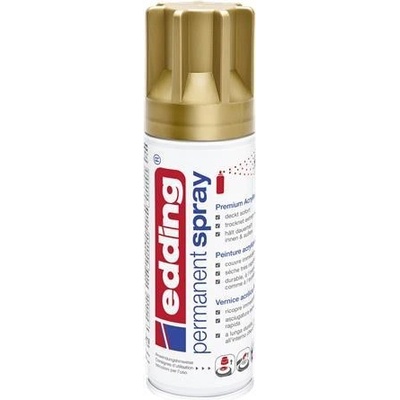 EDDING Akrylový sprej, 200ml, "5200", matná zlatá