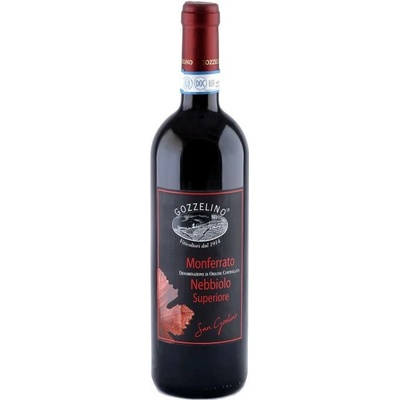 Gozzelino Nebbiolo Monferrato DOC Superiore San Goslino 15% 2020 0,75 l (celá láhev)