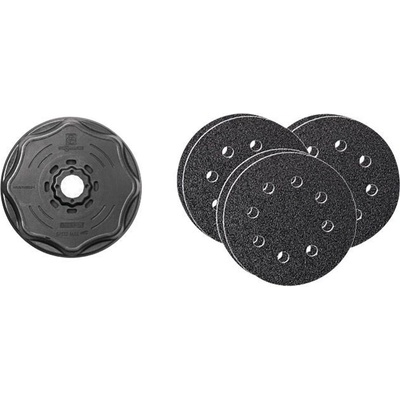 Fein Starlock Plus Sada brusných talířů, ø 115 mm, zrnitost: 60, 80, 180, 7 ks 63806195210