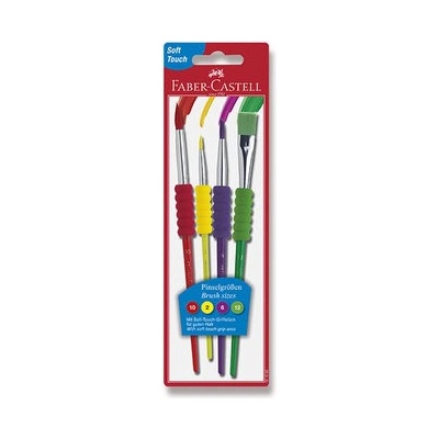 Štetec, sada, no. 2-6-10-12, FABER-CASTELL