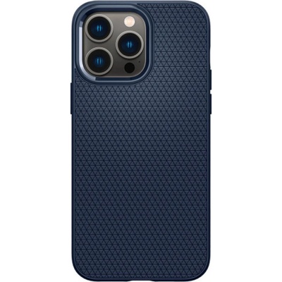 Spigen Калъф Spigen - Liquid Air, iPhone 14 Pro Max, син (8809811863451)