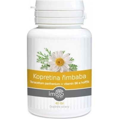 Imbio Kopretina řimbaba+vit.B6 a hořčík 40 tablet