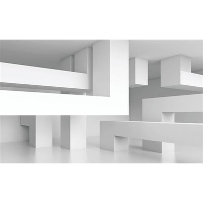 IMPOL TRADE 2145 Fototapeta 3D abstraktní vzor rozmer 368 cm x 254 cm