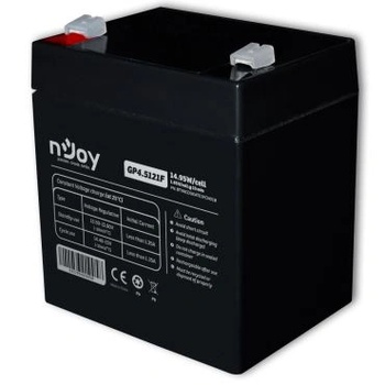 nJoy Акумулатор nJoy GP4.5121F 12V конектори: F1 - Faston Tab 187 (GP4.5121F)