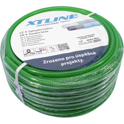 XTline Záhradná hadica 1/2" 25m zelená