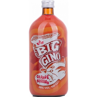 BIG GINO ORANGE PASSION 38% 1 l (čistá fľaša)