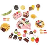  Игрален комплект Iso Trade - Дървени сладкиши за рязане в кутия (KRU9355) - baby