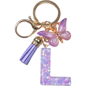 HARAHU Ключодържател Азбука - l / Лилава kp37906 (37906)