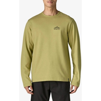 Patagonia LW Cloud Crag Wildrise Crew gumtree green