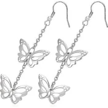 Image 1 of Talitha Висящи обеци " Пеперуди"