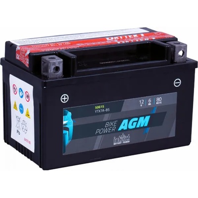 BIKE-POWER AGM YTX7A-BS
