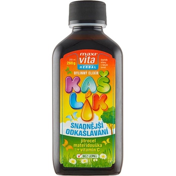 MaxiVita Herbal Bylinný sirup Kašlík 200 ml