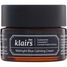 Klairs Midnight Blue Calming Cream zklidňující noční krém pro citlivou pokožku 30 ml