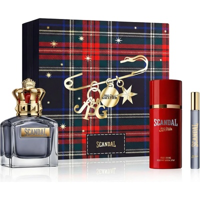 Jean Paul Gaultier Scandal Pour Homme комплект за мъже Eau de Toilette 100 ml + Eau de Toilette 10 m