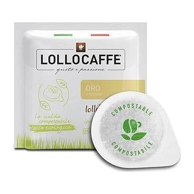 50 бр. кафе на филтър дози lollo caffe oro