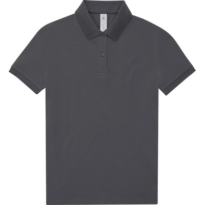 B&C Polokošile B&C My Polo 180 women krátký rukáv dámská COT-01W46167000 Šedá tmavá