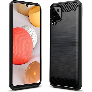 Izmael Carbon Shield TPU калъф за Samsung Galaxy A12/Galaxy M12 - Черен KP10710 (10710)