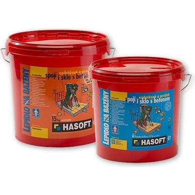 HASOFT LEPIDLO NA BAZÉNY 15 kg a 6 l