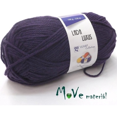 Vlnap LADA LUXUS - akryl lada luxus: 53793 Tmavě fialová