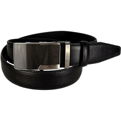 Penny Belts Kožený opasek 35-051-Z7-60 černý