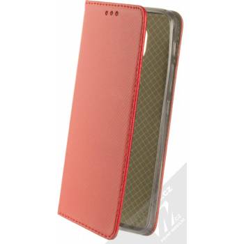 Pouzdro 1Mcz Magnet Book Moto E7 Plus, G9 Play červené