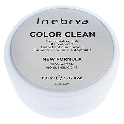 Inebrya Color Clean 100% Vegan Odstraňovač farby bez sulfátov a silikónu 150 ml