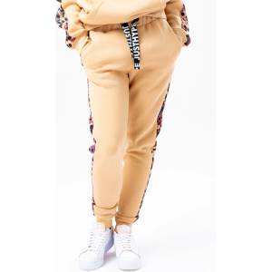 Hype Анцуг Hype Women's Closed Hem Woven Tracksuit Joggers - Hazelnut